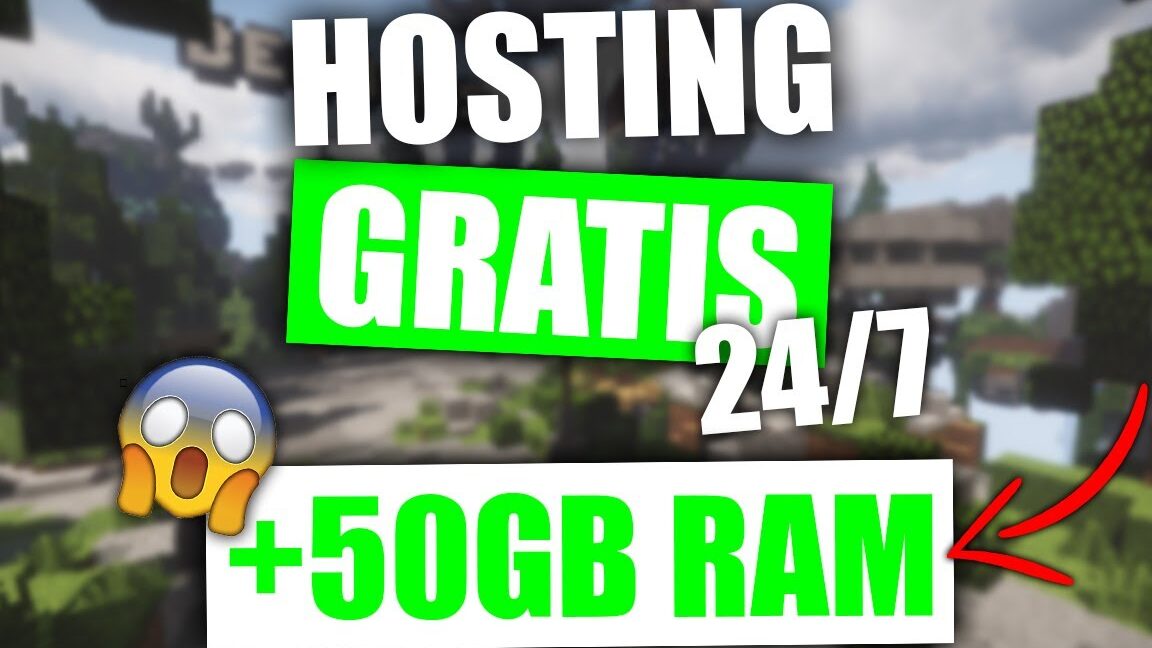 Host de minecraft gratis 24-7 para siempre
